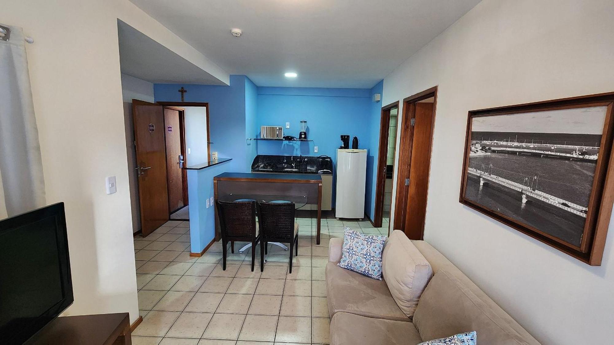 Flat No Condominio Metropolis - Ilha Do Leite เฮซิเฟ ภายนอก รูปภาพ