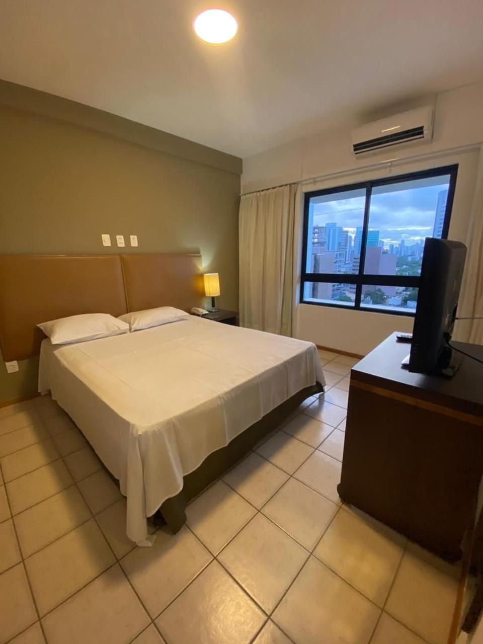 Flat No Condominio Metropolis - Ilha Do Leite เฮซิเฟ ภายนอก รูปภาพ