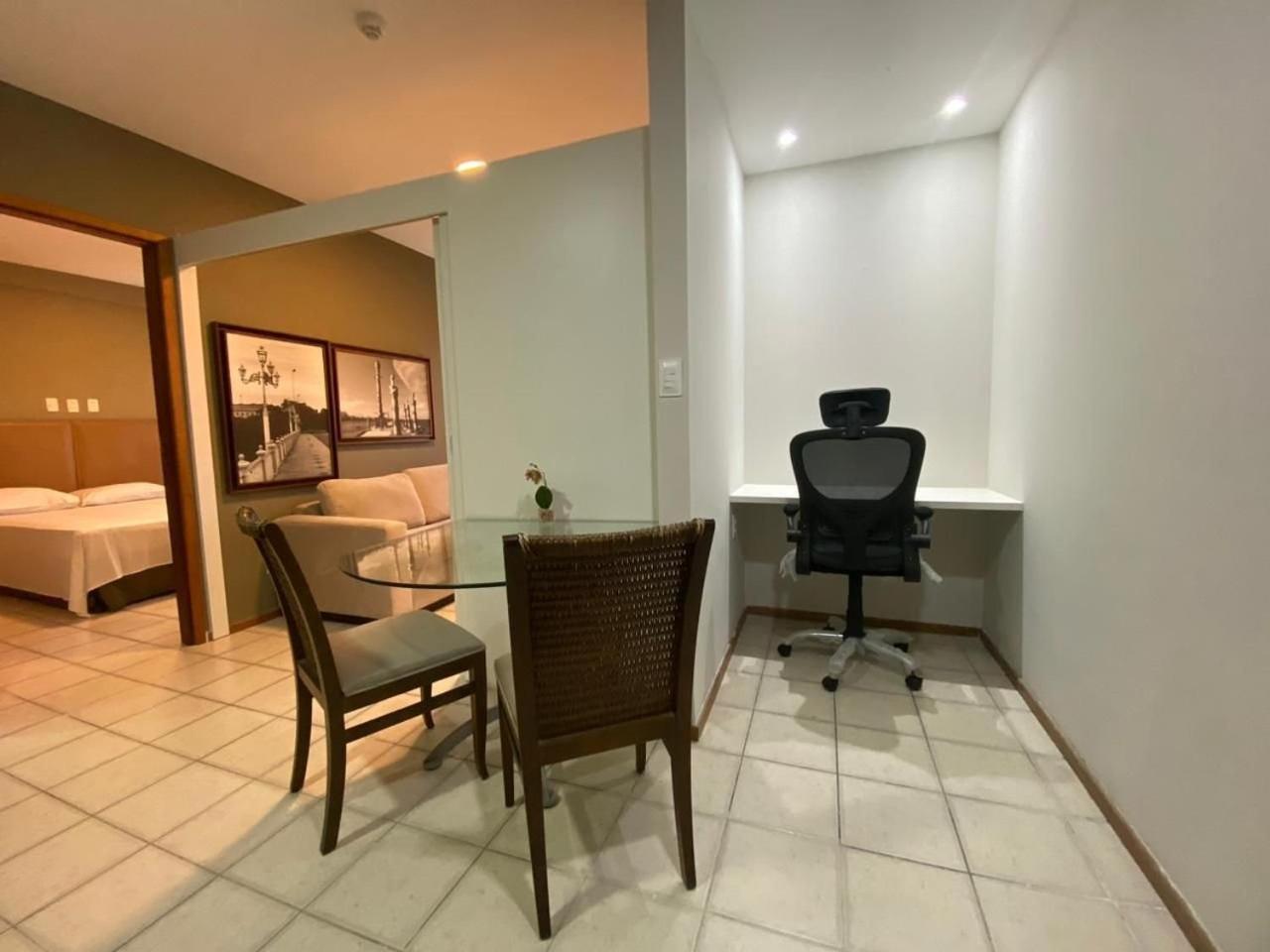 Flat No Condominio Metropolis - Ilha Do Leite เฮซิเฟ ภายนอก รูปภาพ