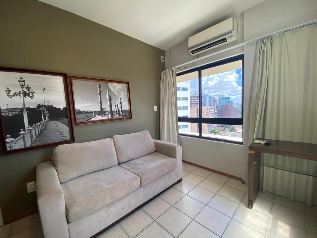 Flat No Condominio Metropolis - Ilha Do Leite เฮซิเฟ ภายนอก รูปภาพ